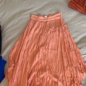 Elegant Peach Women's Skirt